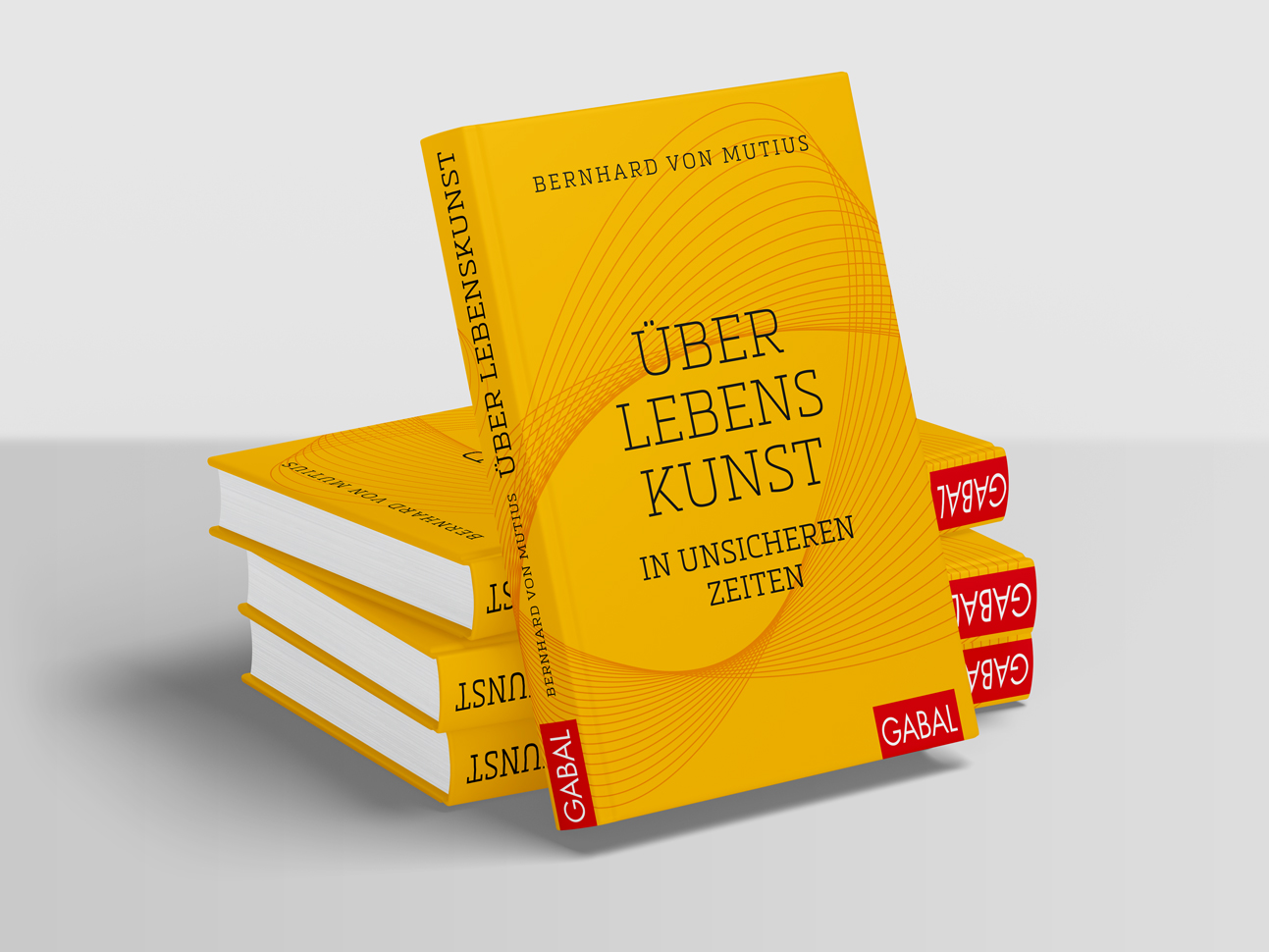 martin zech design, buchcover gestaltung, gabal verlag, von mutius, ueberlebenskunst